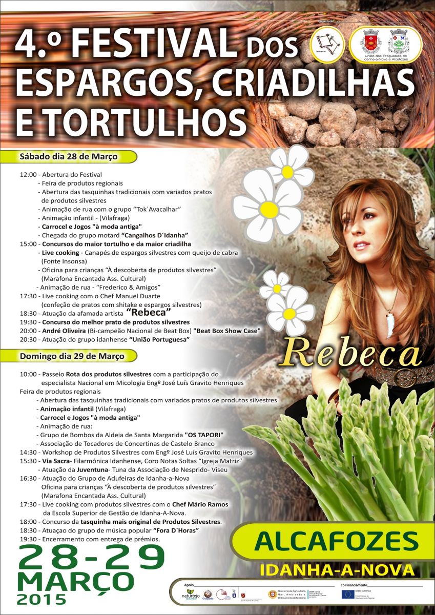 CARTAZ TORTULHOS ESPARGOS CRIADILHAS 2015